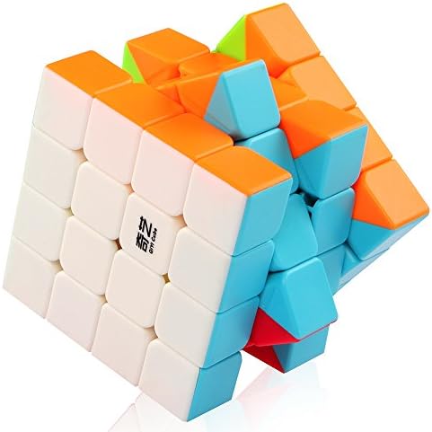 D-FantiX Stickerless 4x4x4 Speed Cube, Smooth Turning Fidget Toy for Adults - Image 3
