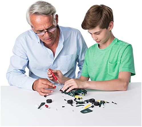 MECCANO by Erector 5 in 1 Roadster Pull Back Car Building Kit, STEM Engineering Education Toy for Ages 8 and up - Image 5