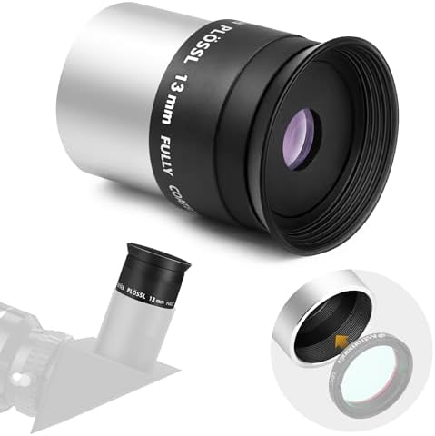 Astromania Telescope Eyepiece 1.25 Inch Plossl Eyepiece Telescope Lens 13mm by AstromaniaOptics