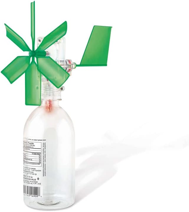 4M Toysmith, Green Science Windmill Generator Kit, DIY Science Kit With LED Lights, For Boys & Girls Ages 8+ (Packaging May Vary) - Image 5