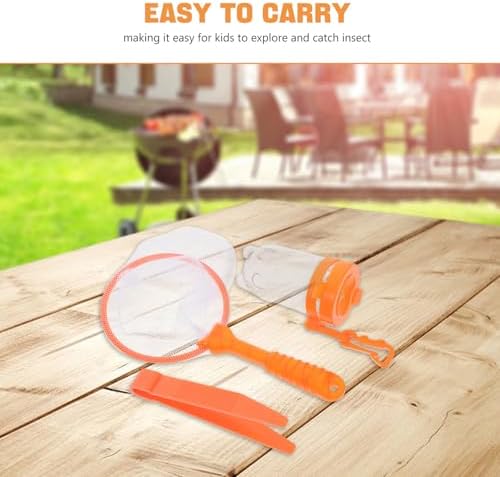 Toyvian Outdoor Bug Catcher Kit with Net Observation Bottle and Tweezers for Exploration and Learning Educational Science Experiment Tool for Boys - Image 3