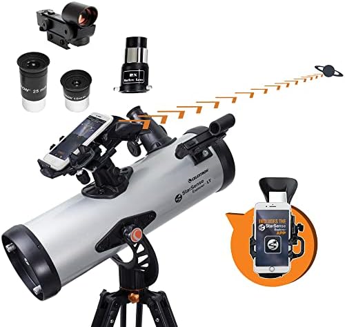 Celestron StarSense Explorer LT 114AZ Newtonian Smartphone Guided Telescope by Unknown