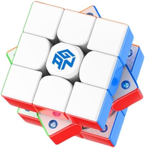 GAN 356 Maglev 3x3 Cube - Speed Stickerless Magnetic Puzzle (Frosted Surface Version) by Bukefuno