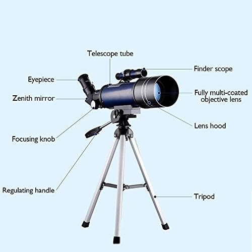 Astronomical Refraction 70mm Hd Full Coated Glass Optical Lens Portable Stand Outdoor Travel Storage for Beginners ADU - Image 2