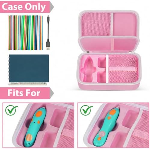 casmilee 3D Pen Carrying Case for 3Doodler Start+ Essentials 2023/2024 - Image 2