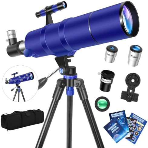 Telescope for Adults and Kids, 90mm Aperture 600 High-Powered by YENGUAN