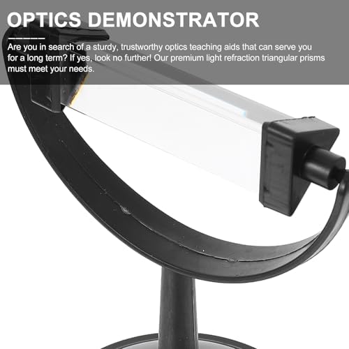 Triangular Prism Glass Teaching Instrument for Light Refraction Study - Image 7