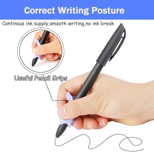 AALGO 30Pcs Magic Pens & Refills for Magic Grooved Writing Practice Workbooks,Disappearing Ink Pen for Handwriting Book,Magic Groove Pen for Cursive Handwriting Workbook or Tracing Books 3-5 - Image 3