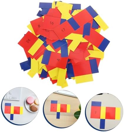 HANABASS 54 Sheets Rectangular Prism Surface Area Demonstration Tool for Physics Education Geometry Learning Aid for Students Visualize Unfold Patterns in Classroom - Image 7