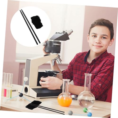 Glass Rod with Fur and Rubber Set - Static Electricity Physics Experiment Kit for Classroom Education - Image 4