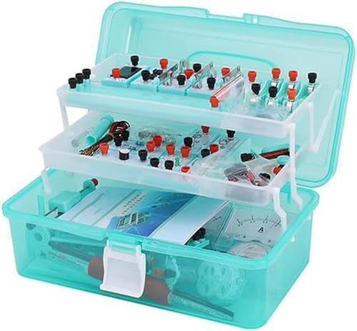 Circuit Electronics Exploration Kit Physics Science Lab Electromagnetic Test Box Physics Experiment Equipment Circuit Box - Image 2