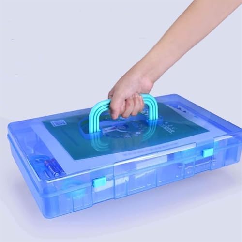 Magnetic Optical Tool Box Geometric Optical Tool Disc Optics Equipment Optical Plastic Portable Experimental Box Optical Bench Physic Experiment - Image 6