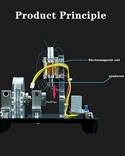 Physics Magnetic Levitation Motor Hall Motor Single Coil Electromagnet Motor Levitating Motor Model Teaching Science Experiment Model - Image 2