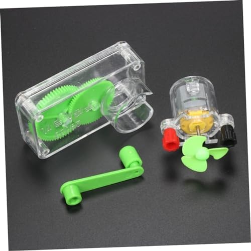 DIY Hand-Crank Generator Kit - Separable Physics Electricity Circuit Experiment Set for Science Education - Image 2