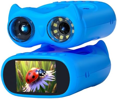 2 in 1 Kids Microscope and Telescope, STEM Educational Toy by pozifu