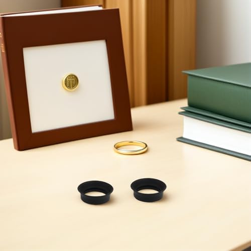 Homoyoyo 4pcs Rubber Eyepiece Eye Cup Cover for Telescope and Microscope - Image 5