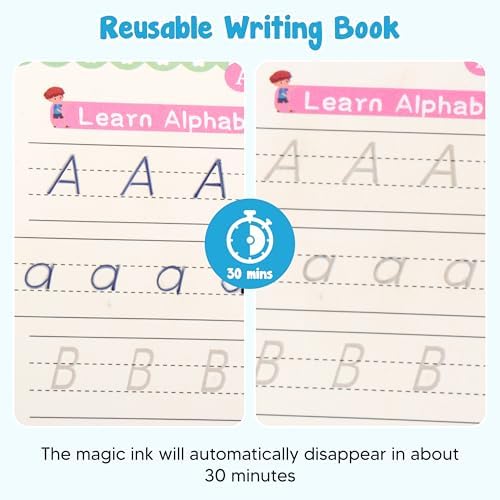 Magic Grooved Writing Practice Books for Kids 3-8 - Image 4
