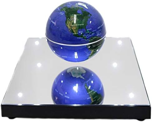 Magnetic Levitation Globe – Floating World Map Display for Home or Office by Unknown
