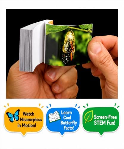 Butterfly Flipbook for Kids Ages 6-12, Animation Flip Book for Children - Image 2