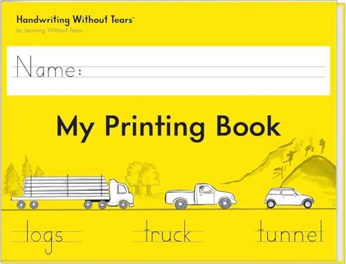 Learning Without Tears My Printing Book Workbook, 1st Grade+, Age 6+ by LearningWithoutTears