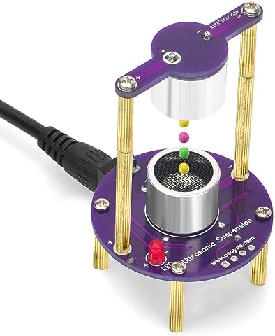 OSOYOO Ultrasonic Levitation Soldering Kit, STEM Electronics DIY Practice Kit for Beginners to Learn to Solder, Build Sound Wave Floating Ball Experiment, USB Powered Science & Engineering Project by OSOYOO
