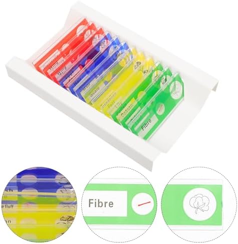 36 Pack Prepared Microscope Slides for Boys and Girls, Plastic Specimens - Image 7