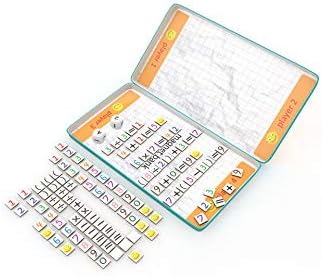 The Purple Cow- The Maths Game - Magnetic Travel Game. Great for Travel and On-The-Go. A Unique Arithmetic Practice Game for Boys and Girls. Educational and Learning Activity, The Math Game (795) - Image 2