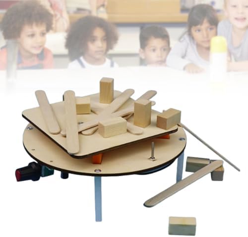 DIY Earthquake Simulation Platform, Wooden STEM Building Model Kit for Kids Ages 8-12 Science Projects - Image 5
