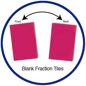 EAI Education Fraction Tiles with Tray: Blank Set of 51 - Image 4