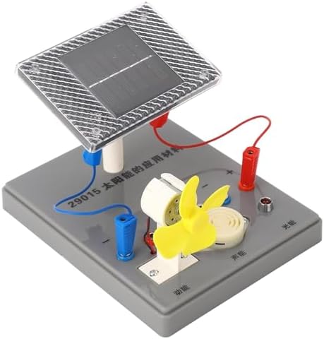 Use Solar Power to Drive Small Fans Music Sounder Plug-ins and Light Emitting Diodes Energy Conversion Kit Experimental Energy Conversion Kit Physical - Image 6