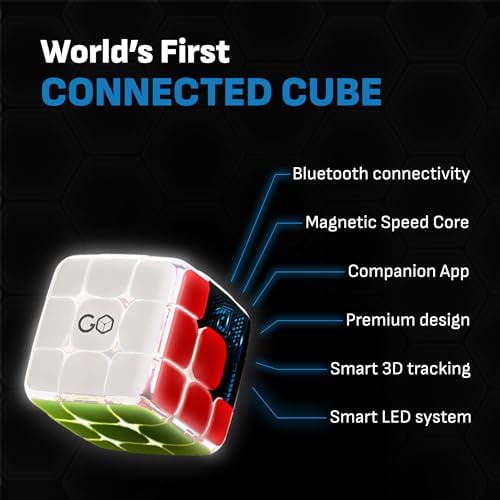 GoCube Edge Smart Cube. App-Enabled Bluetooth Electronic Speed Cube 3x3 - Image 3