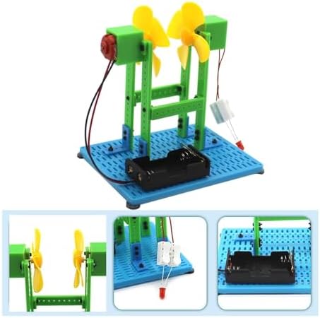 Wind Power Generation Experiment Kit - Easy-to-Assemble Scientific Training Model for STEM Learning - Image 4