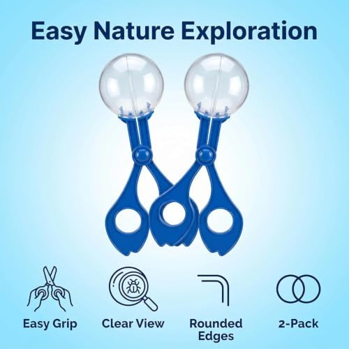 2-Pack Nature Exploration Tools - Ergonomic Scoopers and Clamps for Field Research and Outdoor Activities, Durable Plastic Design with Non-Slip Grip - Image 3
