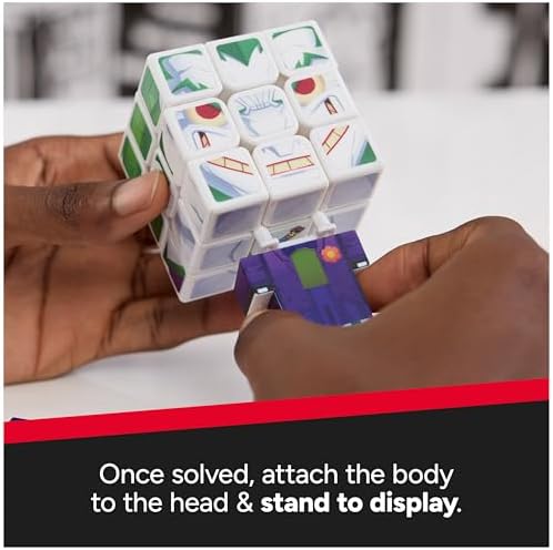 Rubik’s Cube, Batman & Joker Cubers, Amazon Exclusive 2-Pack, DC Comics Collectible Fidget Toy & Desk Decor, Challenging Brain Teaser for Fans of Batman Toys, for Ages 8 & Up - Image 5