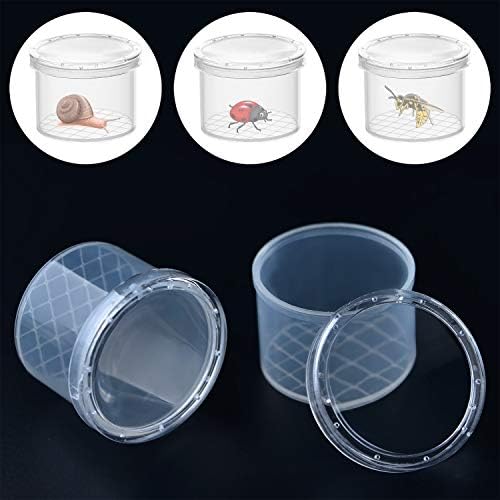 Coopay 40 Pieces Bug Viewer Critter Insect Cage Magnifying Insect Box Bug Magnifier Container Catcher Cage, Kids Science Nature Exploration Toys - Image 4