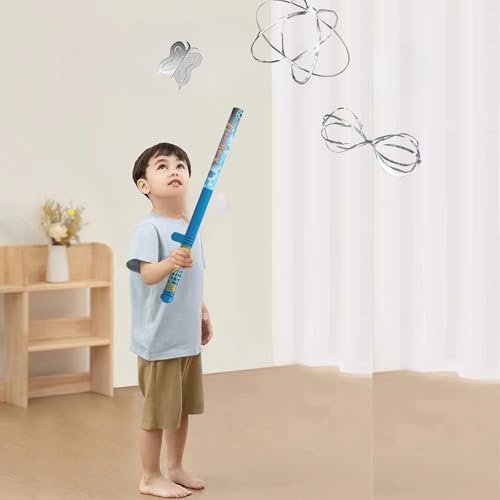 Fun Fly Stick Electric Static Wand Science Kit Education Toys Magic Levitation Wand 10 Flying Shapes Suspension Stick Learning Toys - Image 2