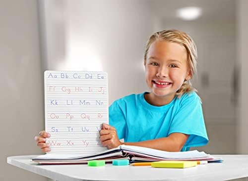 Scribbledo Letter Tracing Board, Dry Erase Alphabet Board with Eraser 5 Set - Image 4