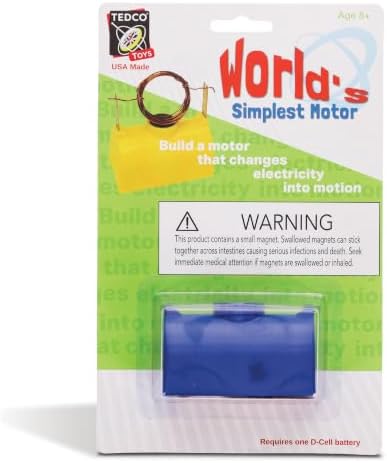 TEDCO Simplest Motor (Age 8+) Colors May Vary by TEDCOToys