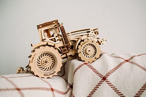 Wood Trick Tractor 3D Wooden Puzzles for Adults to Build - Image 3