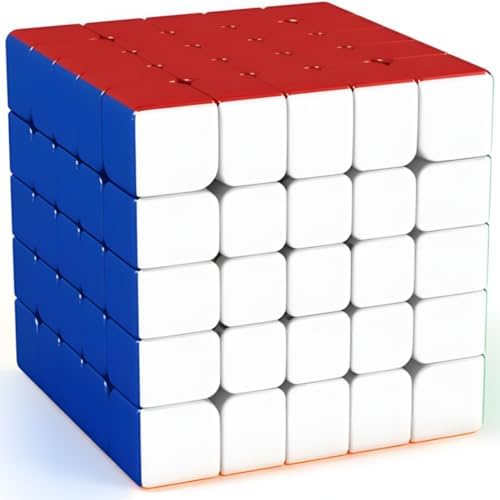 Bukefuno MoYu Meilong 5x5 Speed Puzzle Cube MFJS 5x5 Magic Moyu Cube Stickerless Meilong 5x5x5 Cubing Classroom Speed Toys by Bukefuno