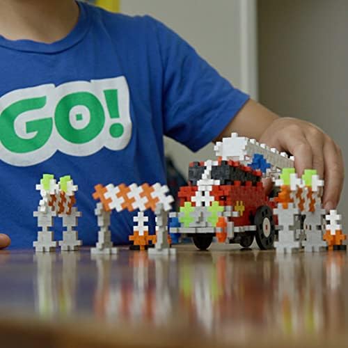 PLUS PLUS GO Educational Tub - 2,600 Pieces w/Big Wheels & Baseplates - Image 5