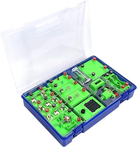 Circuit & Magnetism Experiment Kit - Fun Extended Set for Magnetic & Electromagnetic Force Demonstrations by Unknown