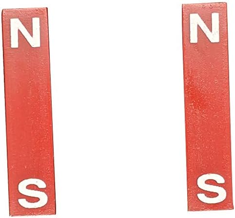 Pair of Alnico Bar Magnets with keepers [2 x 0.5 x 0.25 in] - Image 4