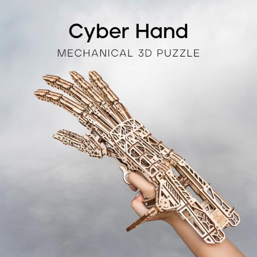 Wood Trick Cyber Hand 3D Wooden Puzzles for Adults to Build - Image 2