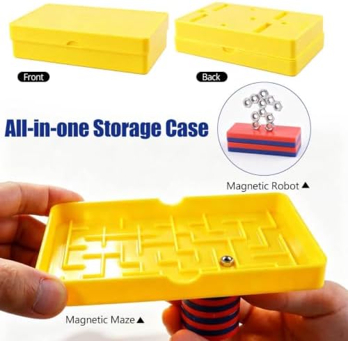 Magnet Experiment Kit, 10+ STEM Science Projects, Educational Physics Kits - Image 3