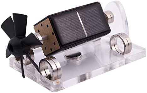 Solar Magnetic Levitation Mendocino Motor Model, Educational Science Toy by Unknown
