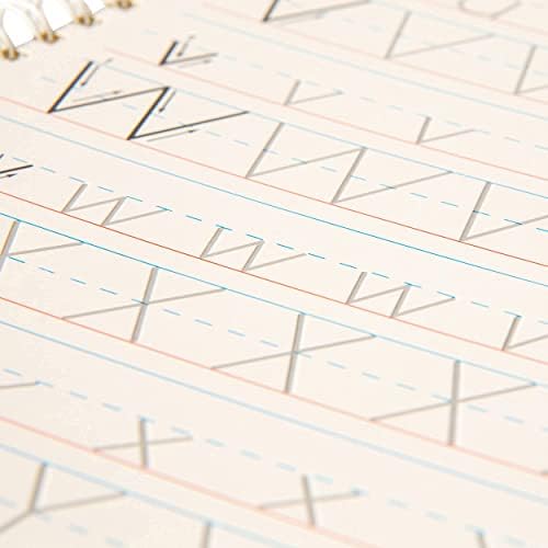 Teacher Designed Large Reusable Practice Workbook for Kids. Groove Letter Tracing Alphabet Book, Phonics and Handwriting Book. Pre K and Kindergarten Workbook - Image 3
