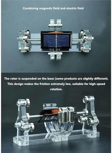 Solar Magnetic Levitation Model, Solar Suspension Horizontal Brushless Motor Model, Science Experiment Demonstration Kit for School, Education - Image 4