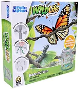 Uncle Milton Butterfly Farm Live Habitat - Observe Caterpillars Transform Into Butterflies, STEM Toy, Great Gifts for Boys & Girls Ages 6+ - Image 6
