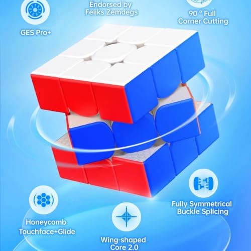 Bukefuno GAN 356 RS2 3x3 Speed Cube Educational Puzzle Magic Gans 356 - Image 5